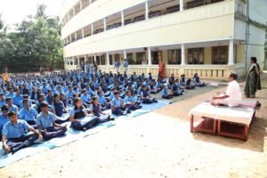 International Yoga Day celebrations in schools